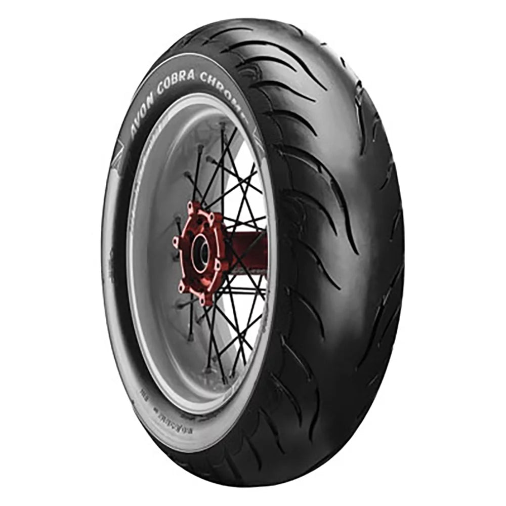 Avon Cobra Chrome AV92 Rear Motorcycle Tire 180/60R-16 (80H) Black Wall appropriate With Indian Roadmaster Dark Horse (ABS) 2020