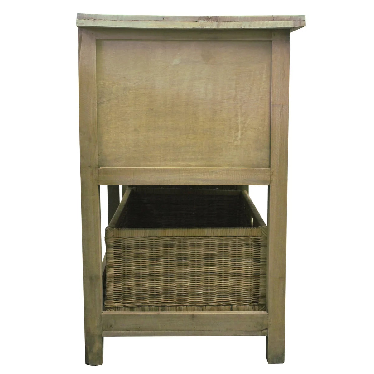 Cottage Double Bay Sideboard - Driftwood Brown. Sunset Trading CC-TAB228S-DW 61 in