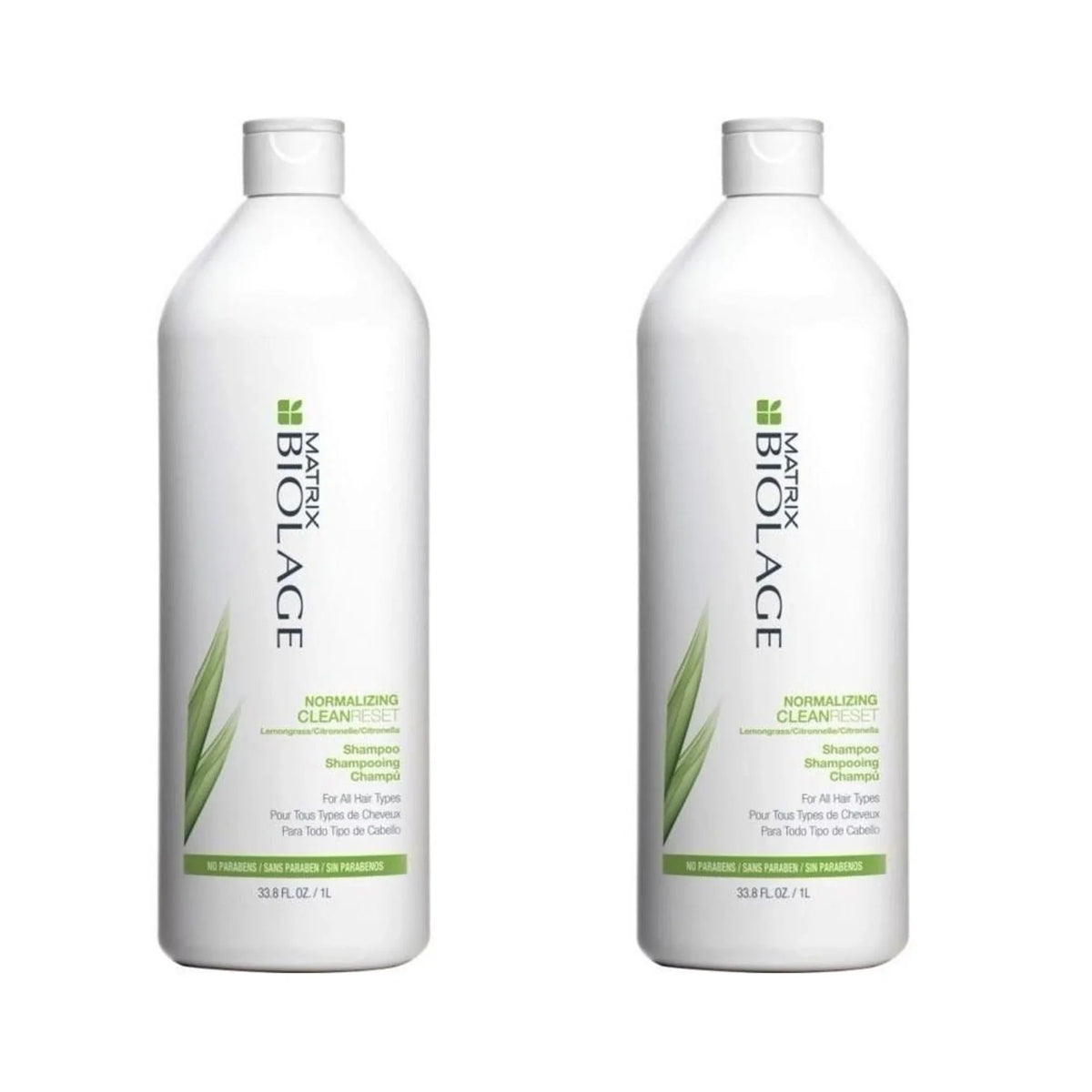 Matrix Biolage Clean Reset Normalizing Shampoo, 33.8oz (Pack of 2)