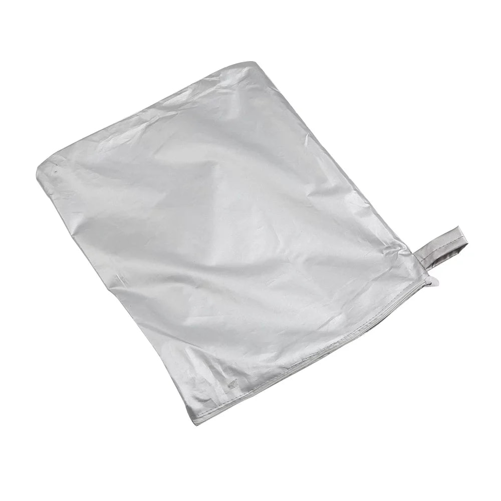 ship protector Yacht  Protection Waterproof Heavy Duty Silver Reflective 300D Oxford Fabric Anti-smashing Durable and Tear Proof Fits V-HULL TRI-HULL Runabouts and Bass Boats 11-13FT