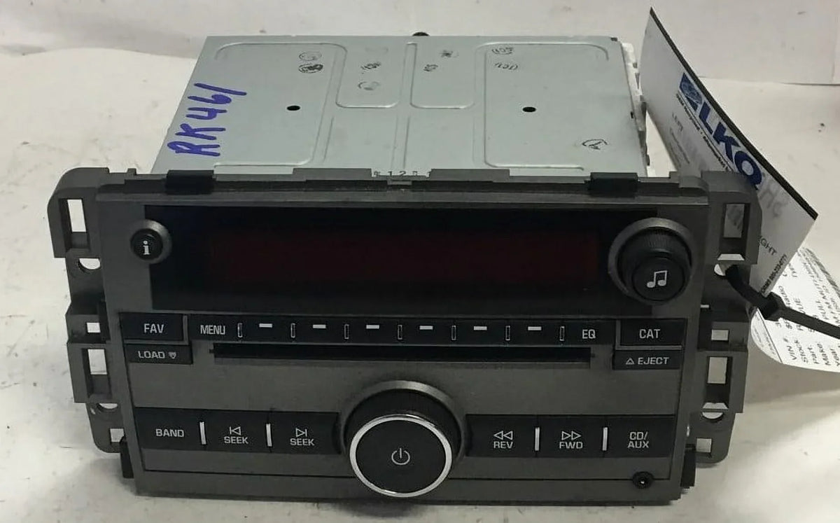 Pre-Owned 08 Saturn VUE AM FM CD MP3 Player Radio Receiver OEM LKQ (Good)
