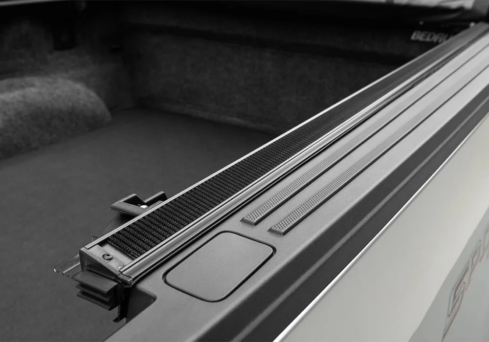 TruXedo Pro X15 Soft Roll Up Truck Bed Tonneau wrap | 1498301 | matching with 2015 - 2023  F-150 6' 7" Bed (78.9") , Black