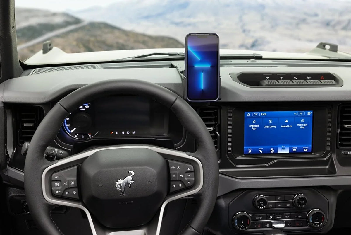 Scosche PC855700 ProClip Center Dash Phone Mount appropriate with 2021-2023  Bronco SUVs (Mounting Base Only)