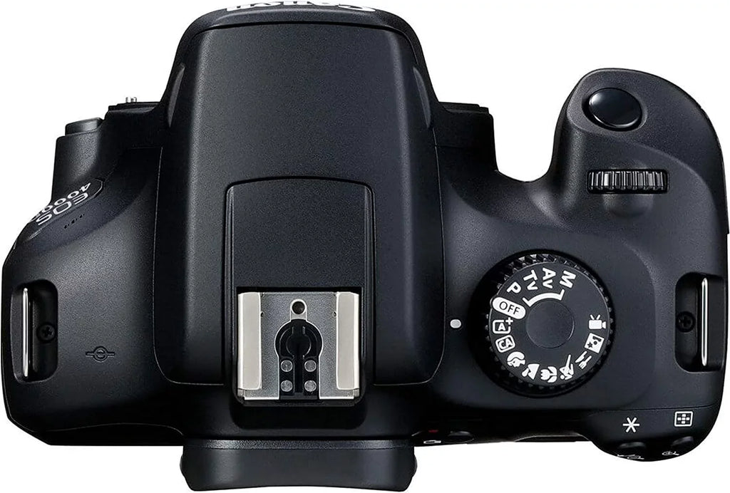 EOS 4000D/Rebel T100 DSLR Camera w/ EF-S 18-55mm F/3.5-5.6 Zoom Lens+420-800mm HD Telephoto Zoom lens+case+128Memory Cards (24PC)