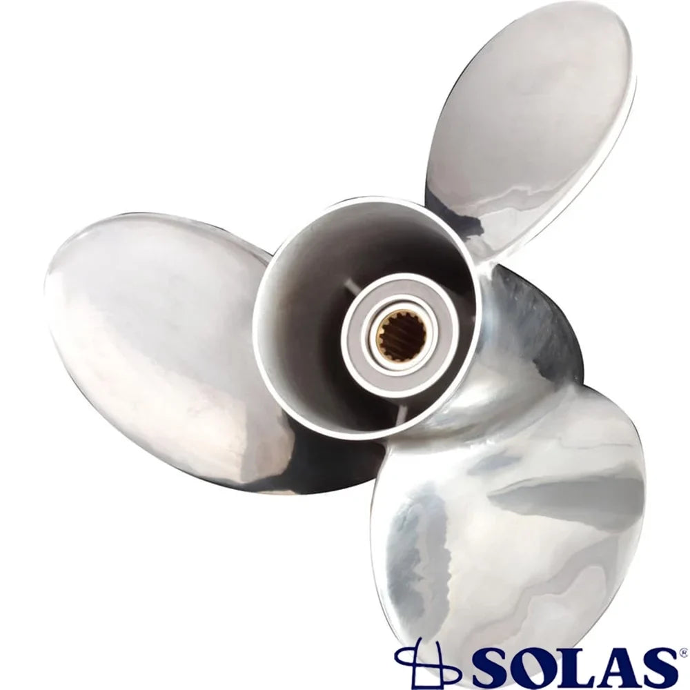 New Stainless Steel Propeller matching With Mercruiser Bravo 1 Bravo 1 X 5L Efi 15 Spline 240 1988-1998 By 58133-Zy3-B17Lx 58133-Zy3-B17S Ptofs3L17P Diameter 15.5" x 17" Pitch x 15-