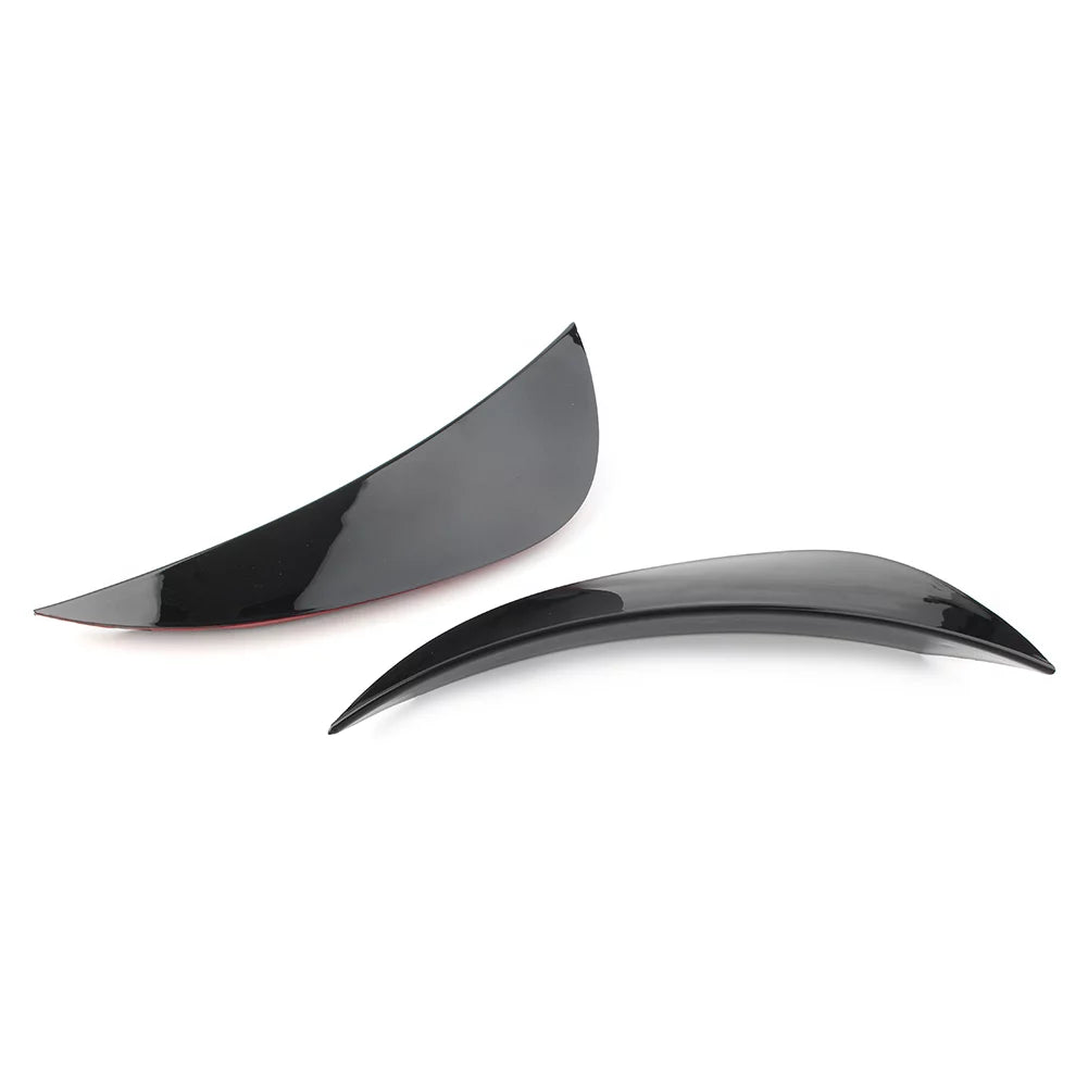 BFY Car Front Bumper Air Vent shield Trim Glossy Black ABS For Mercedes Benz W205 AMG C-Class C180 C200 C300 C400 2015 2016 2017 2018