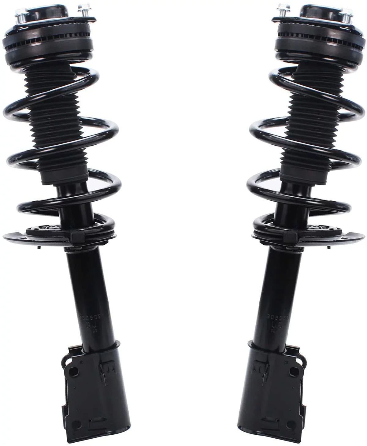 Detroit Axle - Front Struts Sway Bars kit for V6 2009-2018 Dodge Journey Complete 2 Struts w/Coil Spring 2 Front Sway Bar Links 2010 2011 2012 2013 2014 2015 2016 2017 Replacement Struts Assembly