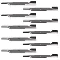 RAParts Ten (10) New Aftermarket 24 1/2" Lawn Mower Blades Fits Scag STHM SW SWZ Mowers Replaces 481709