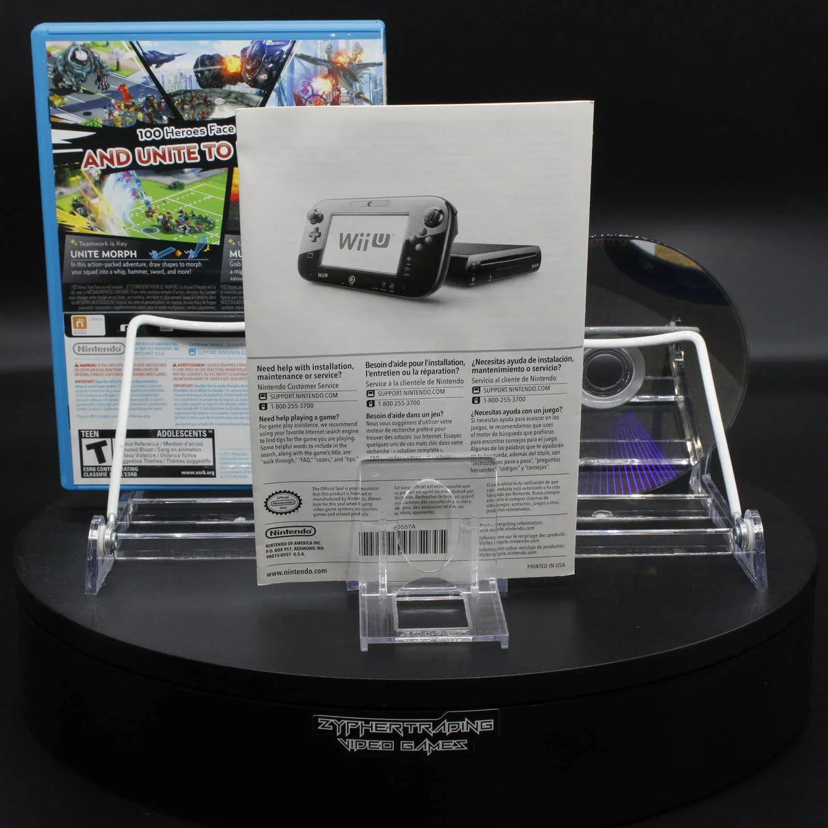The Wonderful 101 | Nintendo Wii U | 2013 | Tested
