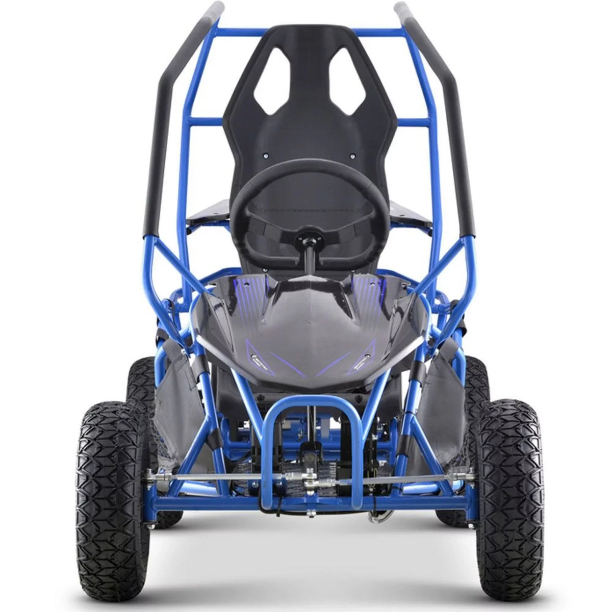 MotoTec Maverick Electric Go Kart 36v 1000w Blue