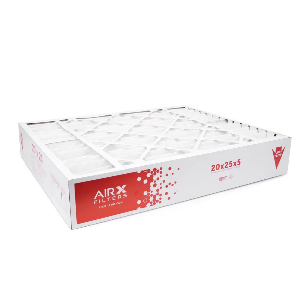 AIRx Filters 20x25x5 MERV 13 HVAC AC Furnace Air Filter Replacement for Honeywell FC100A1037 FC35A1027 CF200A1016, Health 2-Pack, Made in the USA