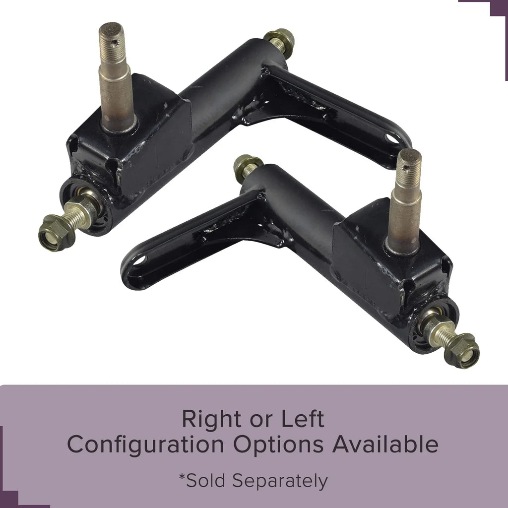 AlveyTech Spindle Steering Knuckle for the Coleman KT196 196cc 6.5  Go-Kart Part, 4-Wheeler, Right