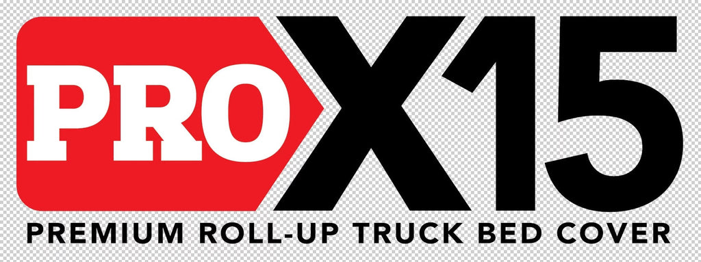 TruXedo Pro X15 Soft Roll Up Truck Bed Tonneau wrap | 1498301 | matching with 2015 - 2023  F-150 6' 7" Bed (78.9") , Black