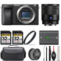 a6400 Mirrorless Camera + 16-70mm f/4 ZA OSS Lens + UV Filter + 64GB + Handbag And More!