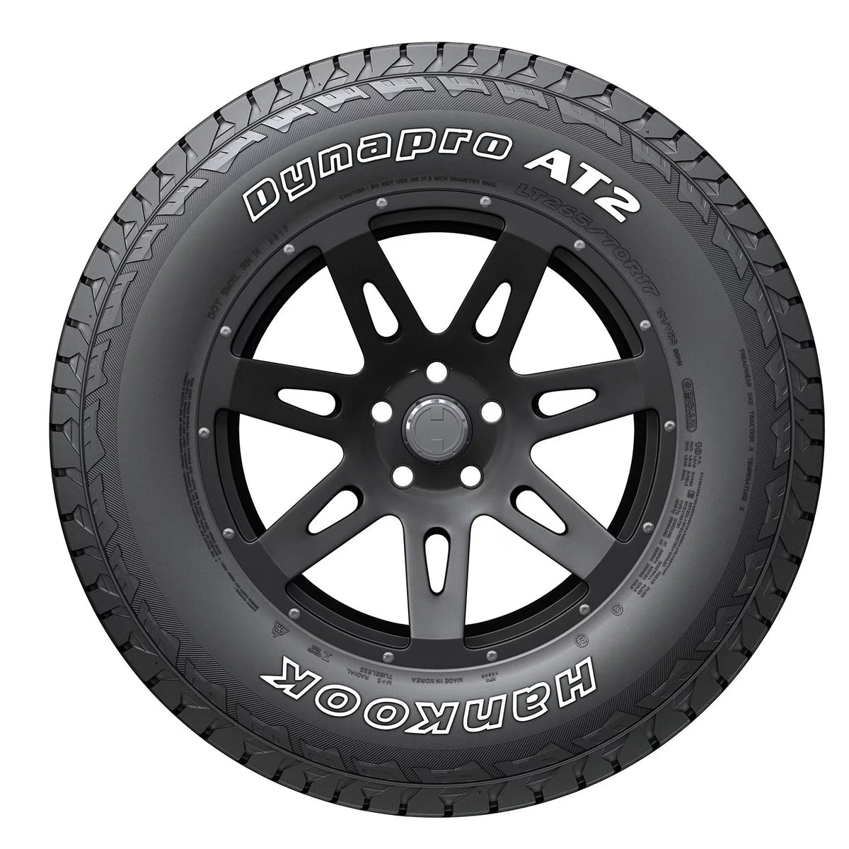 Set of 4 Hankook Dynapro AT2 (RF11) 215/65R17 99T Tires Fits: 2011-14  Mustang Base, 2005-07 Chrysler 300 Touring