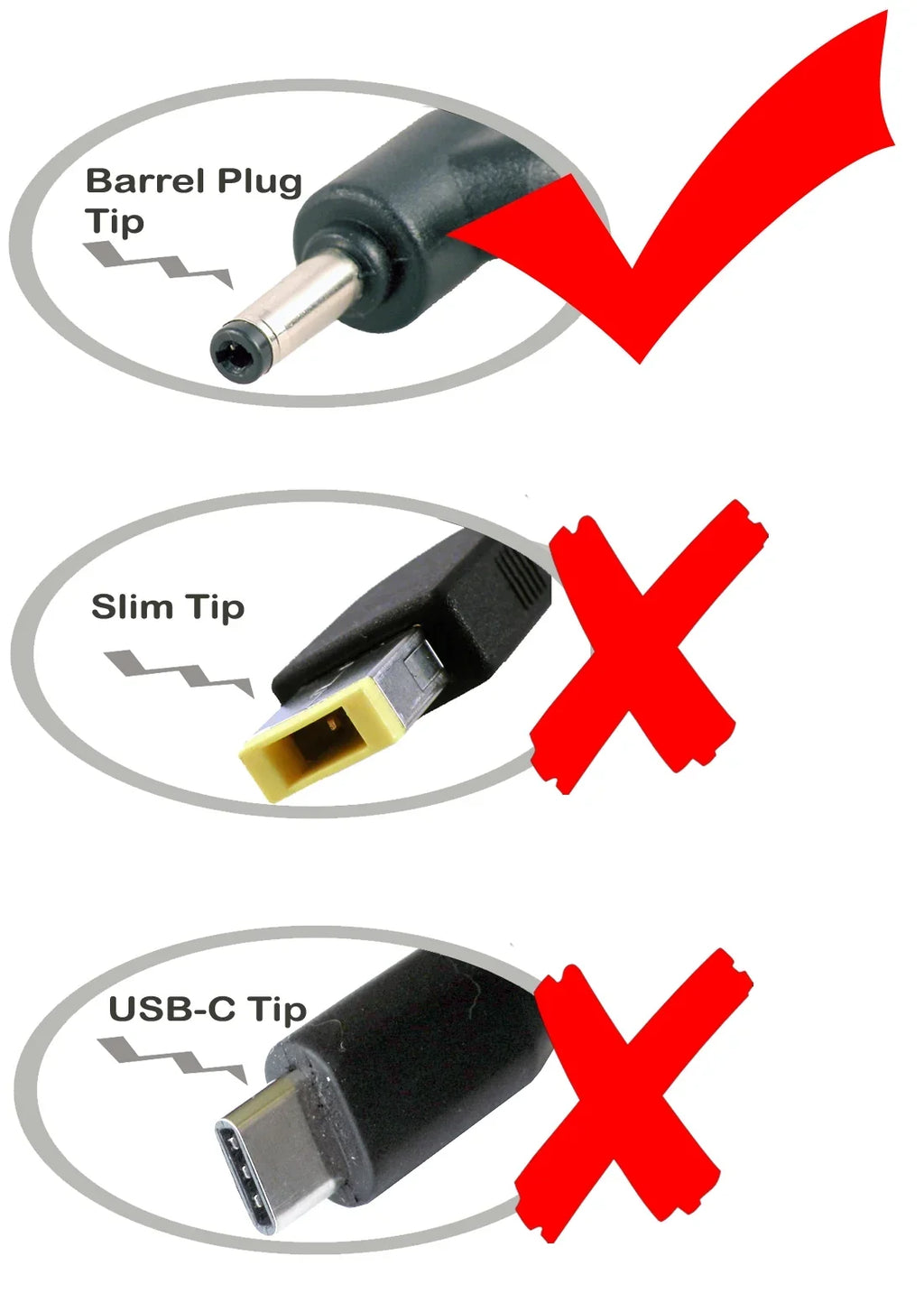 iTEKIRO 65W AC Adapter for  Ideapad 100S 80R900BYCF, 100S 80R900C0CF, 100S 80R900FYUS, 110, 110-14IBR 80T6 14", 110 80T6000WUS, 110 80T6000XUS, 110 80T60020CF