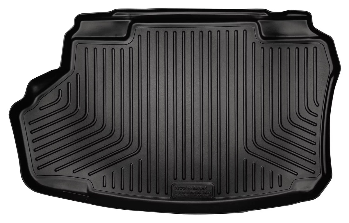 Husky Liners Weatherbeater Series Trunk Liner Black Fits 12-17  Camry; Hybrid Only Fits select: 2012-2014  CAMRY HYBRID/LE/XLE, 2015-2017  CAMRY HYBRID/LE/XLE/SE