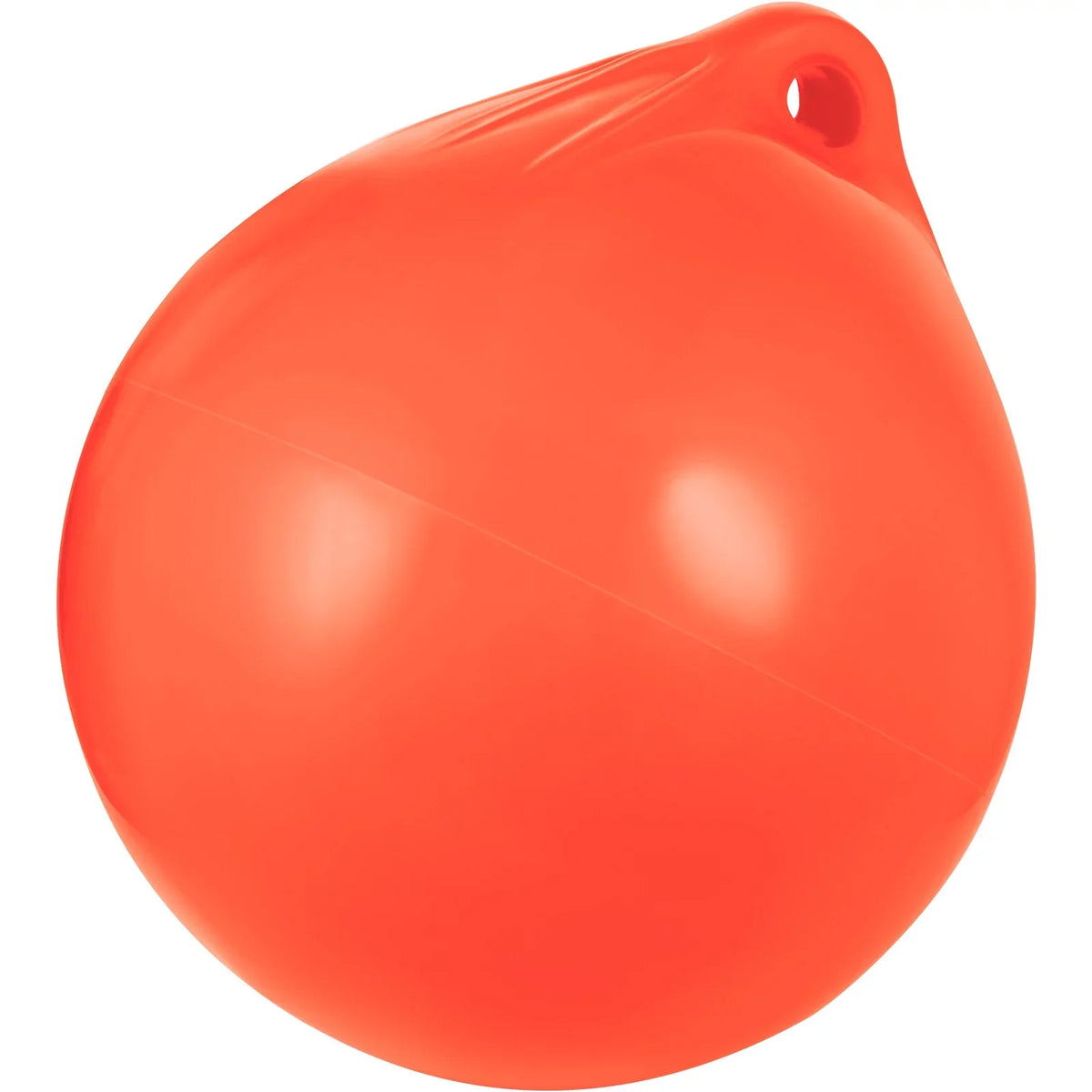 BENTISM craft Buoy Ball, 27in Diameter Inflatable Heavy-Duty Marine-Grade Vinyl Marker Buoy, Round craft Mooring Buoy, Anchoring, Rafting, Marking, Fishing, Orange