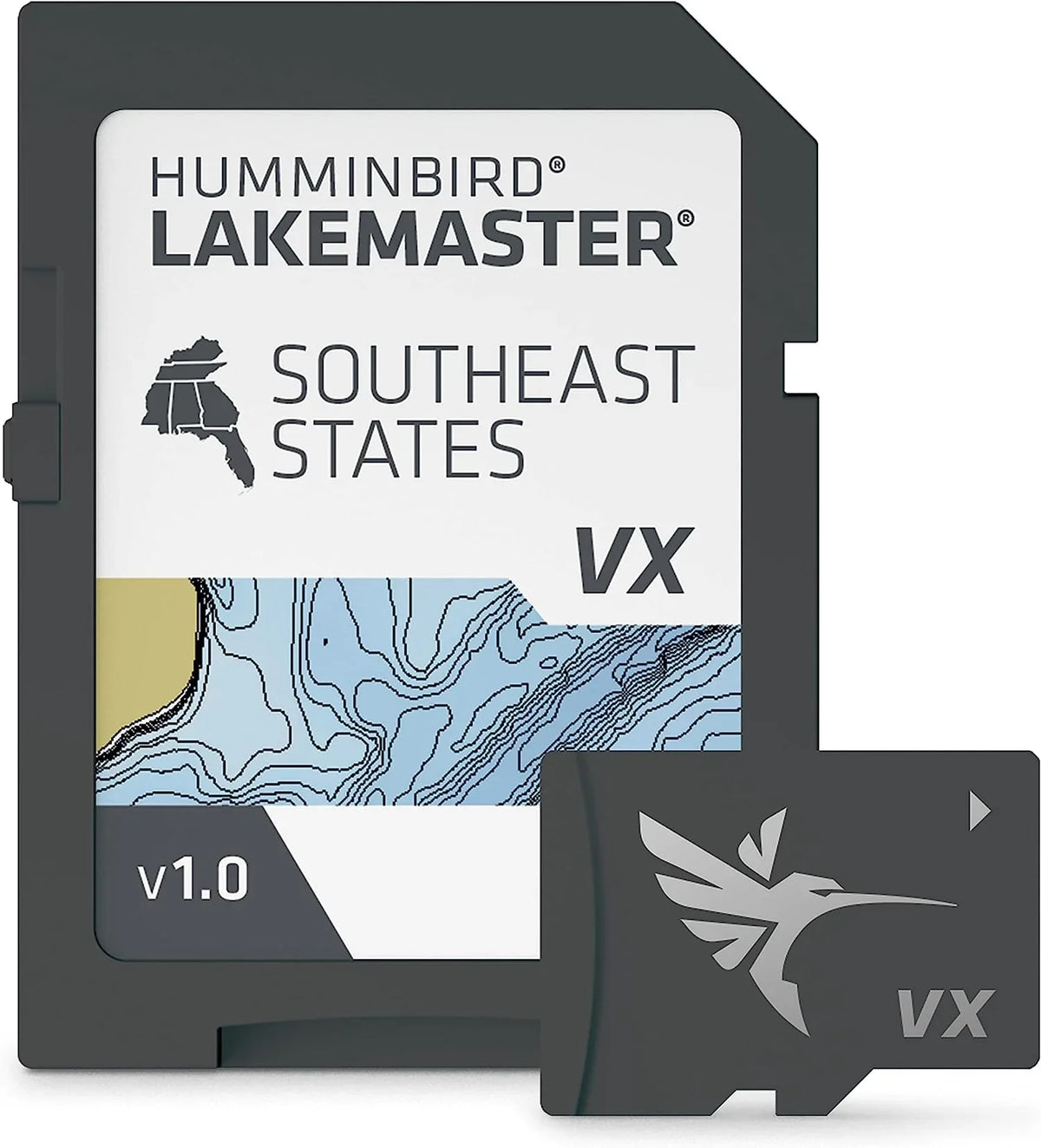 Humminbird LakeMaster Southeast States V1 One craft Network VX Technology