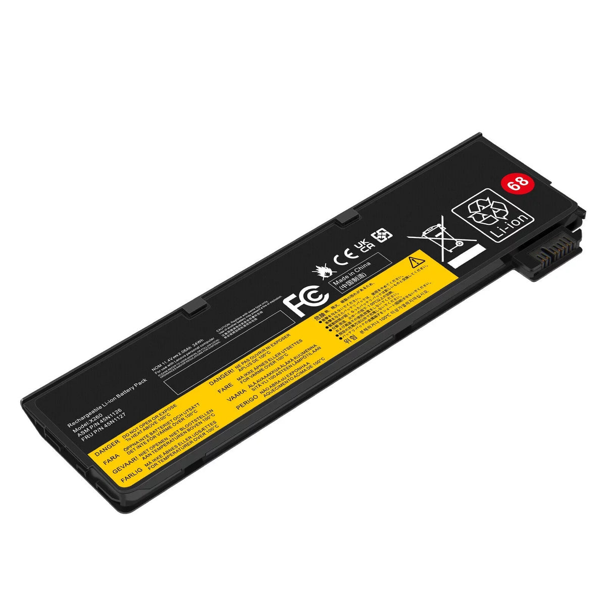 Battery For  ThinkPad L450 T470P L470 T560 T440 T460 45N1130 45N1125 24Wh