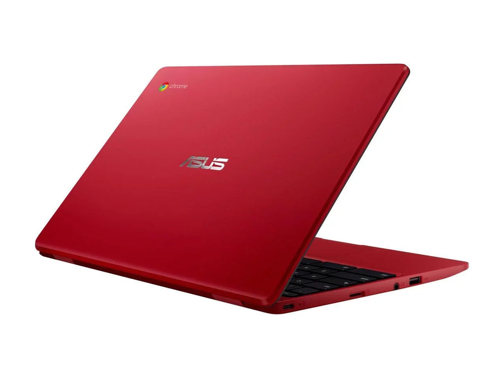 Chromebook Laptop in Red, 12,  Celeron, 32GB Flash Storage, 4GB RAM, C223NA-DH02-RD