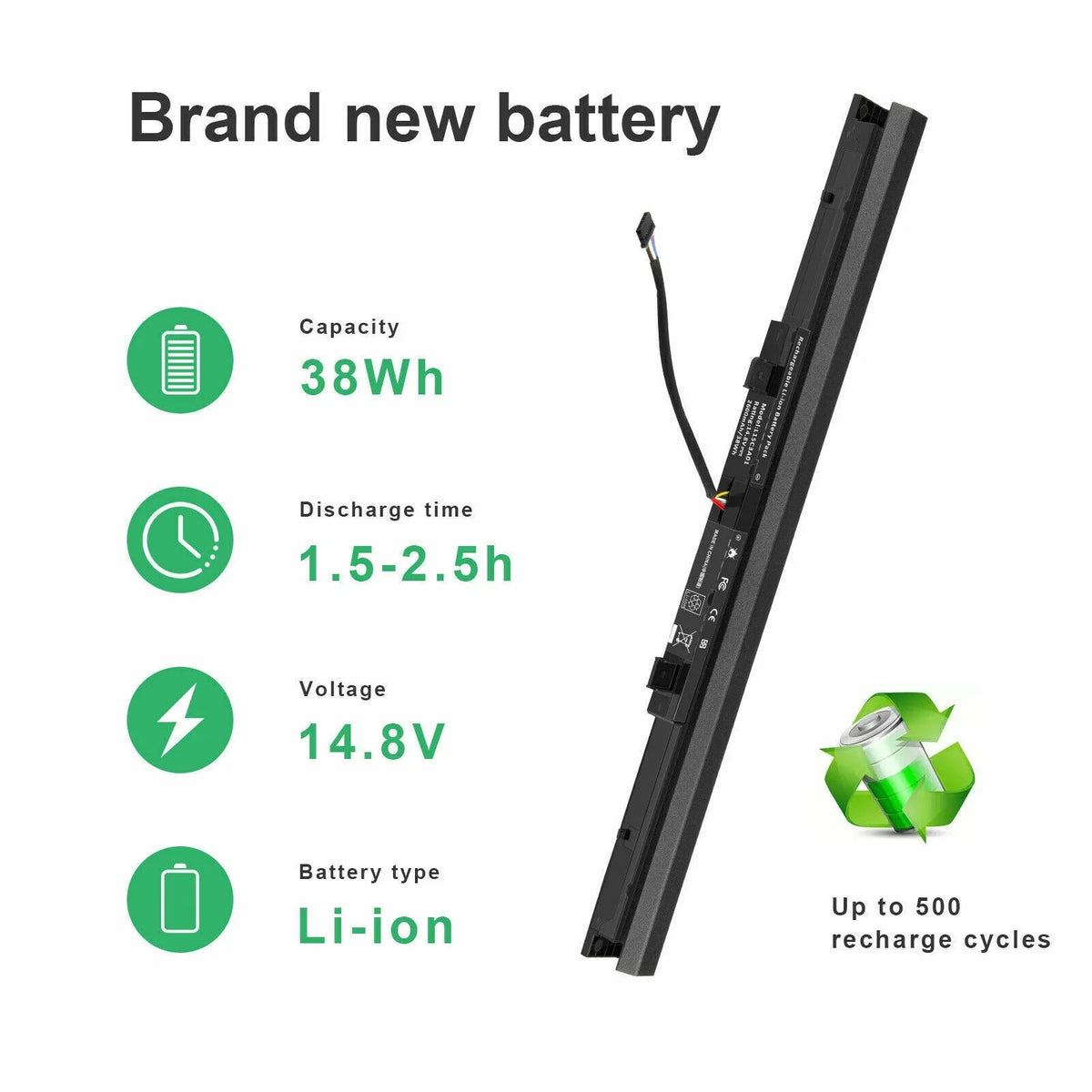 L15C3A01 Laptop Battery for  Ideapad 110 110-15ISK V110-15ISK V110-15IAP