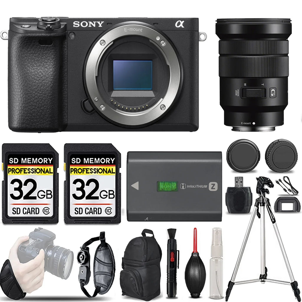 a6400 Mirrorless Camera +18-105mm f/4 G OSS Lens -LOADED KIT