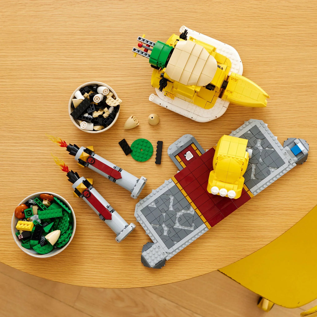 LEGO Super Mario The Mighty Bowser, 3D Build and Display Kit, Collectible Posable Character Figure with Battle Platform, Video Game Toy Idea for Fans of Super Mario Bros, 71411