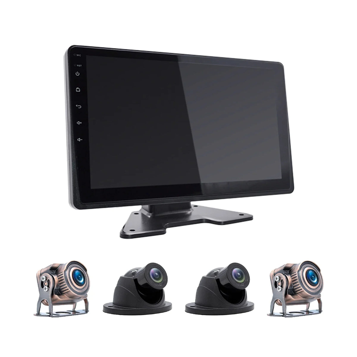 10.1"Monitor DVR Driving Video Recorder Touch Screen GPS for RV Truck Bus Camera