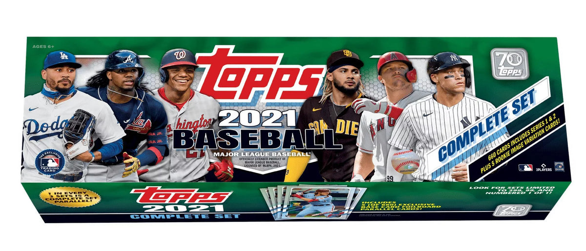 2021 Topps Complete Set MLB Baseball Trading Cards Retail Box
