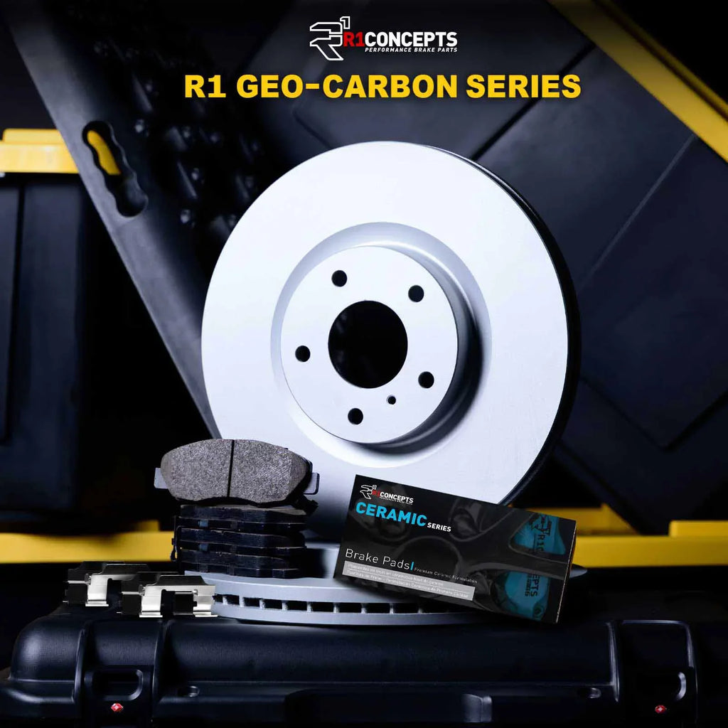 R1 Concepts Wdwh1 76060 R1 Concepts Brake Rotor Carbon Coated With Ceramic Pads Fits select: 2004-2007  HIGHLANDER, 2004-2009 LEXUS RX