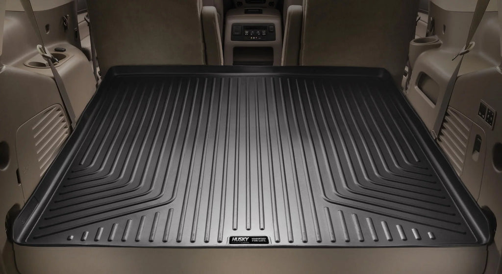 Husky Liners Weatherbeater Series Trunk Liner Black Fits 12-17  Camry; Hybrid Only Fits select: 2012-2014  CAMRY HYBRID/LE/XLE, 2015-2017  CAMRY HYBRID/LE/XLE/SE