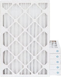 Size: 9-1/2 X 9-1/2 X 3/4. 6 Pk. 10X10x1 MERV 11, MPR 1000 Pleated Furne 1'' Air Filters By Pamlico