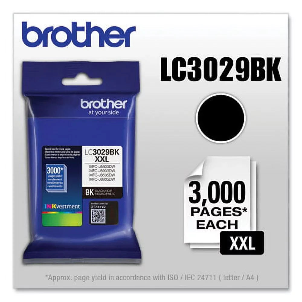 Lc3029bk Inkvestment Super High-Yield Ink, 3,000 Page-Yield, Black | Bundle of 2 Each