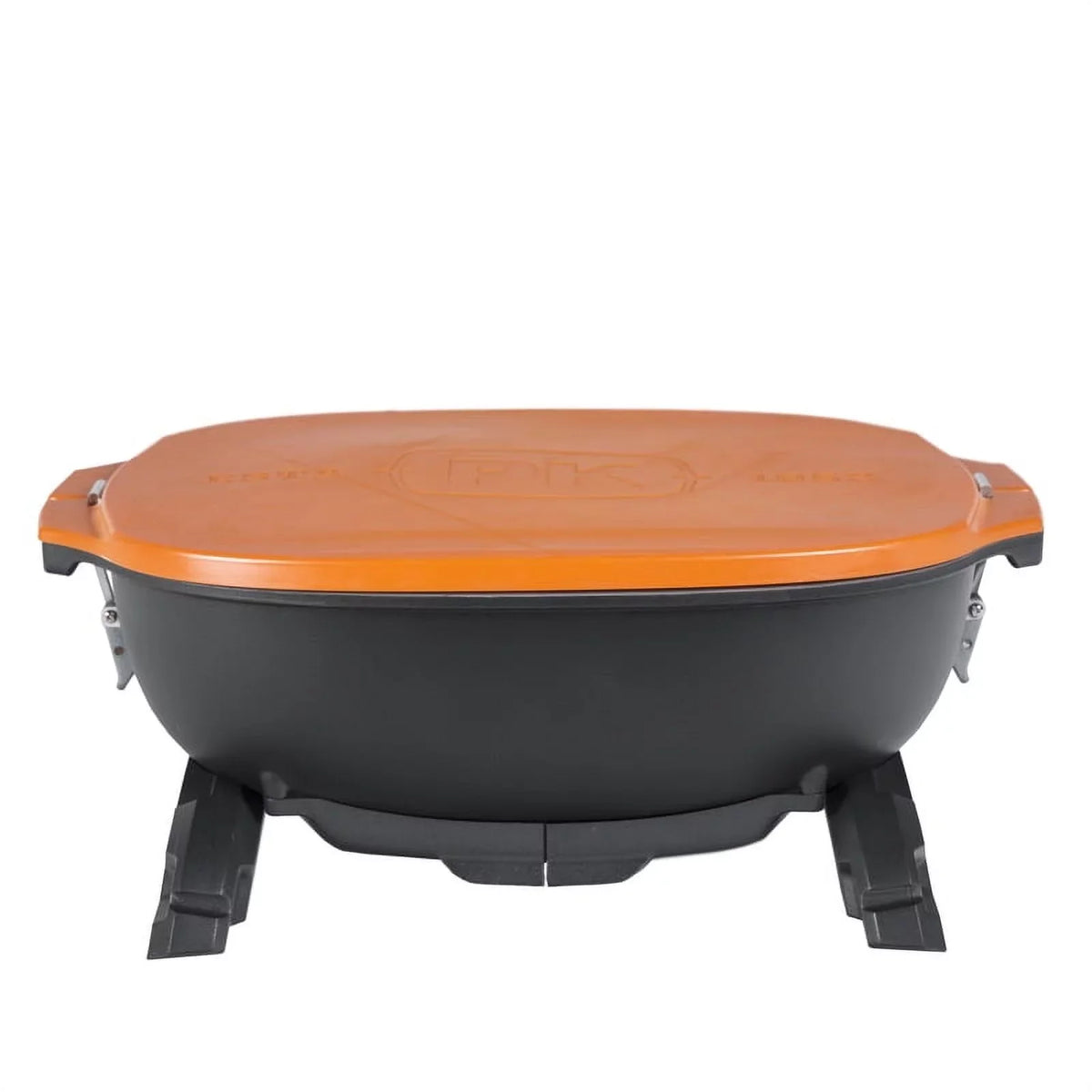 PKGO Hibachi Charcoal Grill Orange. PK Grills 17 in