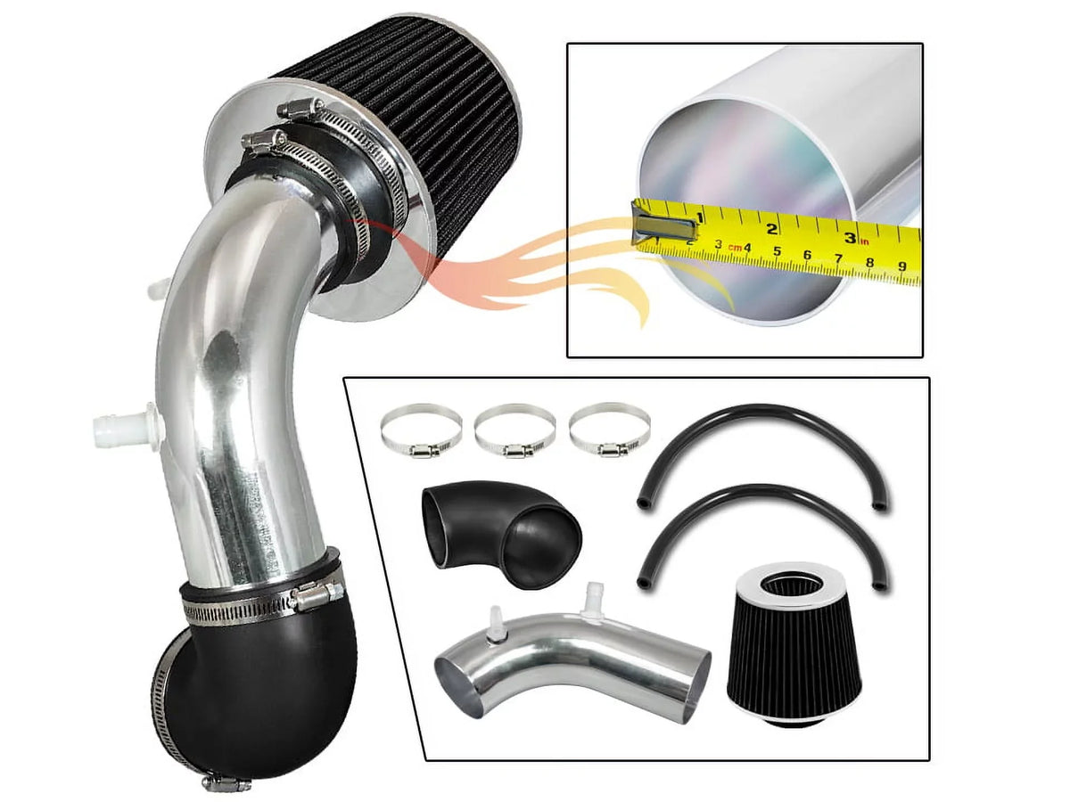 RTUNES RACING - BLACK - SHORT AIR INTAKE suitable For HYUNDAI SONATA 2.4L NON TURBO MODEL