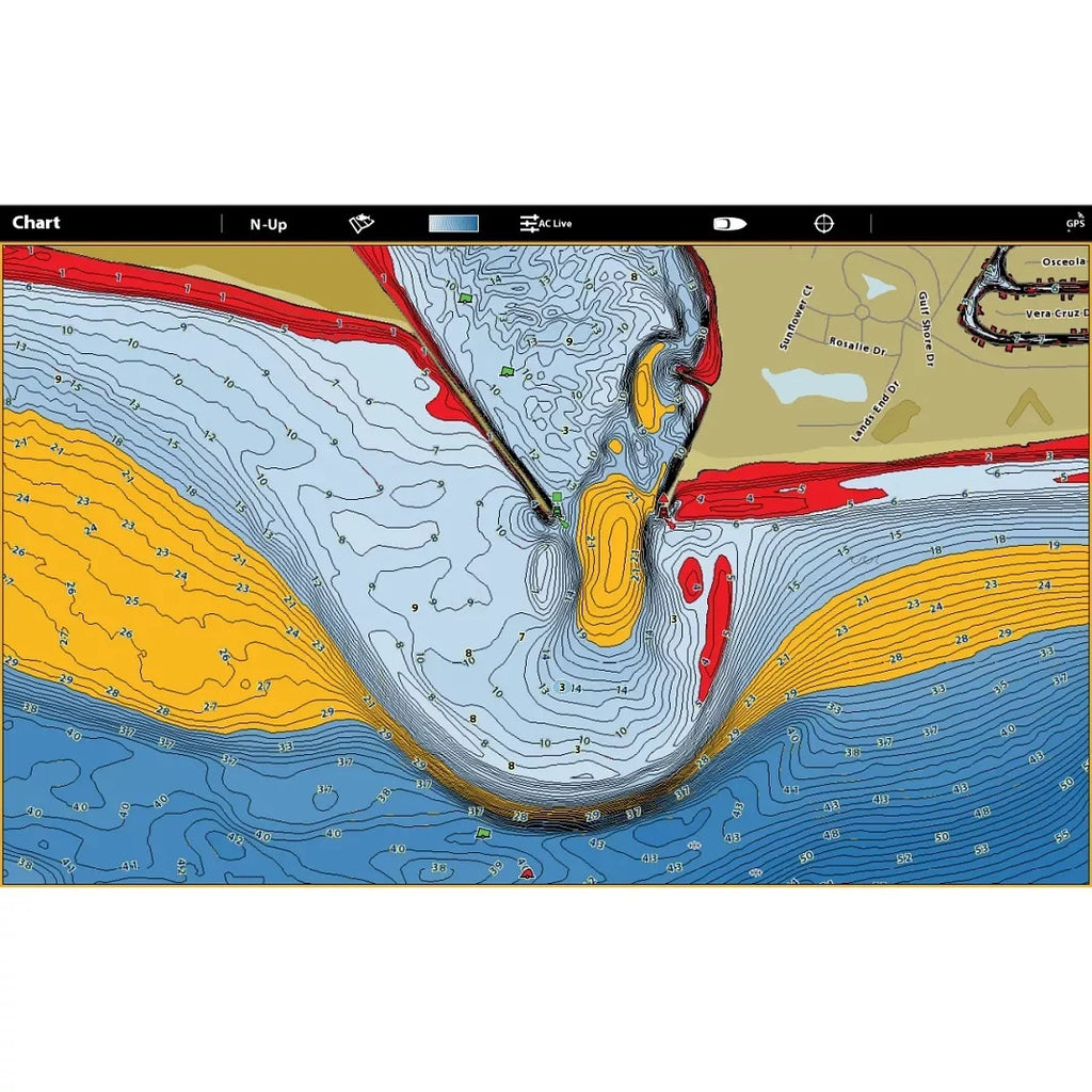 Humminbird LakeMaster Southeast States V1 One craft Network VX Technology
