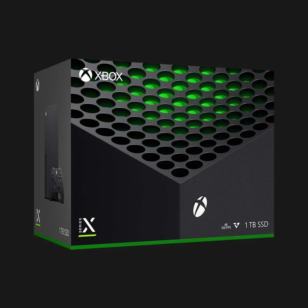 Xbox Series X Deluxe Bundle - 1TB SSD Flagship Black Xbox X Console and Wireless Controller with Five Games and Xbox Chat Headset