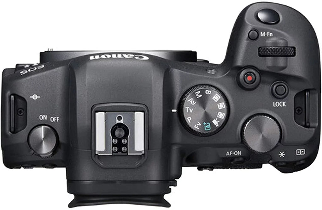 EOS R6 Mirrorless Digital Camera with RF 24-105mm f/4-7.1 STM Lens + 75-300mm F/4-5.6 III Lens + 50mm f/1.8 STM Lens + 128GB Memory + Case + Tripod + Filters 43pc Bundle