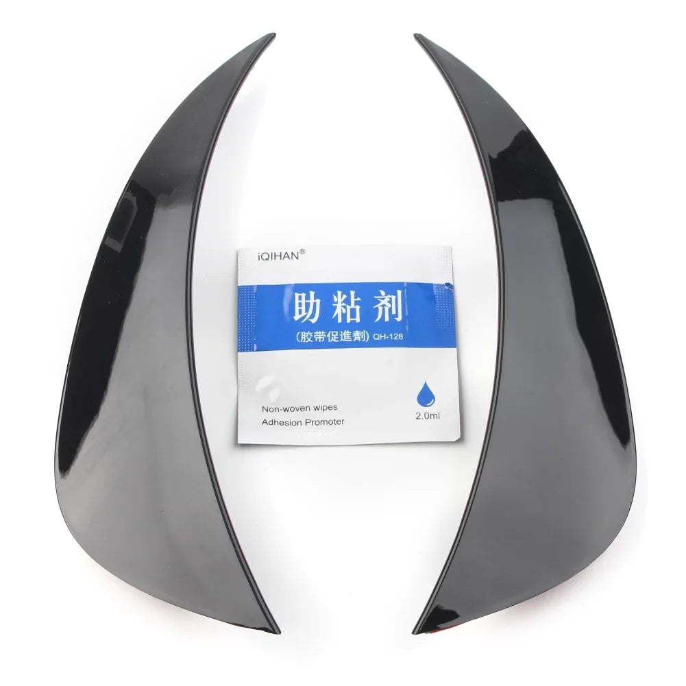 BFY Car Front Bumper Air Vent shield Trim Glossy Black ABS For Mercedes Benz W205 AMG C-Class C180 C200 C300 C400 2015 2016 2017 2018