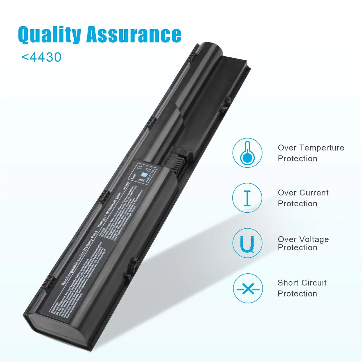 633805-001 PR06 Battery For  Probook 4530s 4330s 4430s 4440S 4540S 650938-001