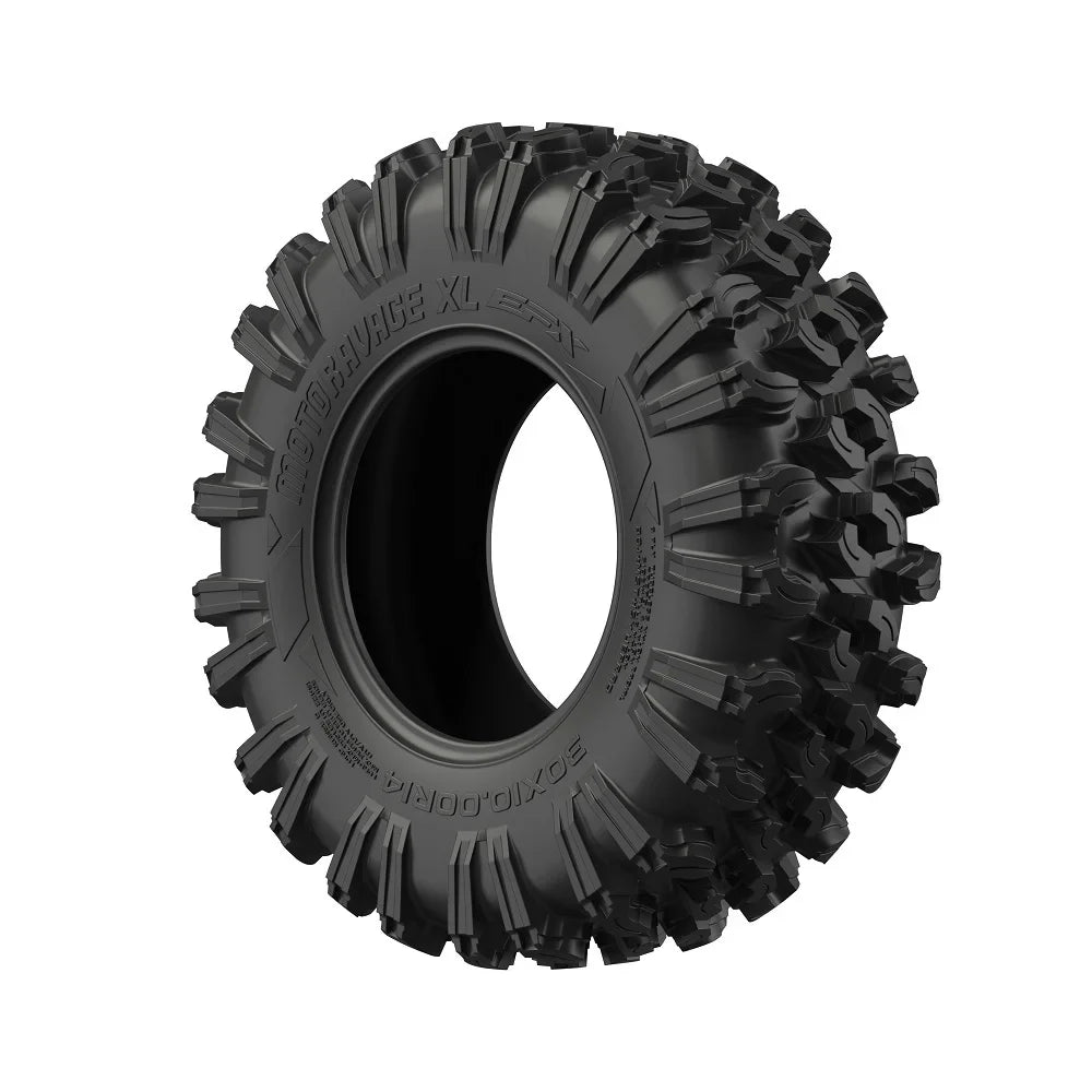 Fuel ARC 18" Wheels Red 40" MotoRavage XL Tires Kawasaki Teryx Mule