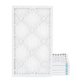 (Actual Size: 11.75 x 24.75 x 0.75 Inches). Quantity 6. Pamlico Air 12x25x1 MERV 8 Pleated AC Furnace Air Filters