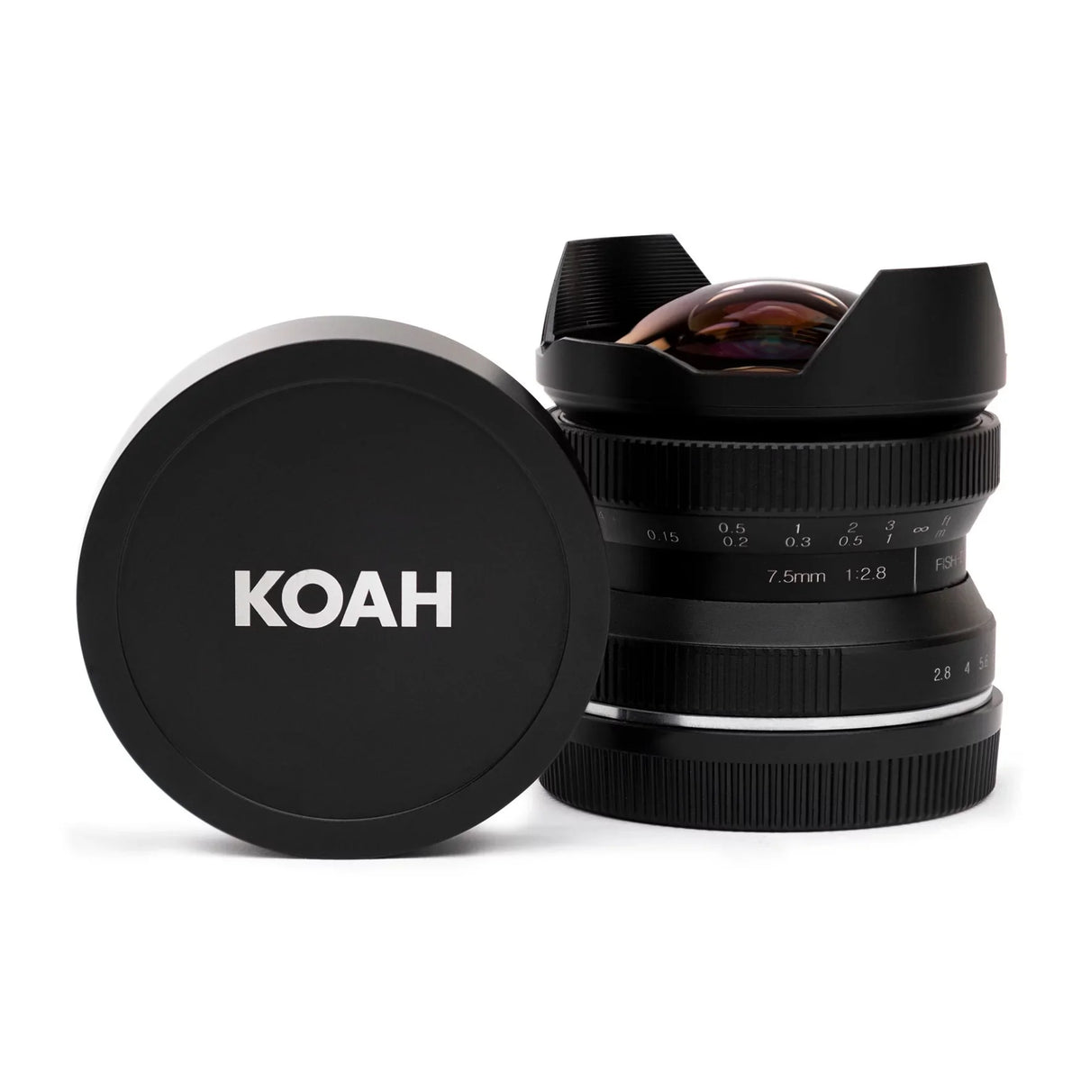Koah Artisans Series 7.5mm f/2.8 Wide-Angle Fisheye Lens for  EF-M Mount