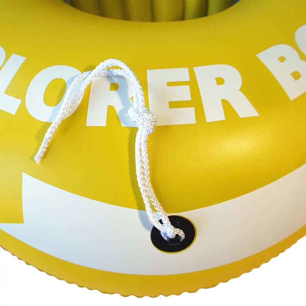 Inflatable ship Fishing vessel for 1 Adult & 1 Child Summer Fun vessel Canoe Kayak