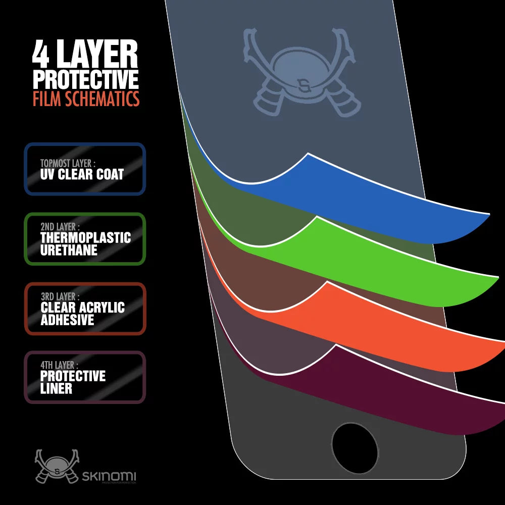 Skinomi Carbon Fiber Skin & Screen Protector for  Xperia Z3 Tablet Compact