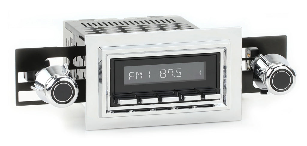 RetroRadio matching with 1977-85 Mercury Capri Features Include Bluetooth, AUX, AM/FM LABC-M1-121-55P-75PMC3