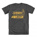 GEEK TEEZ Janeway Chakotay 2024 Original Artwork Inspired by Star Trek Men's T-shirt Charcoal X-Large