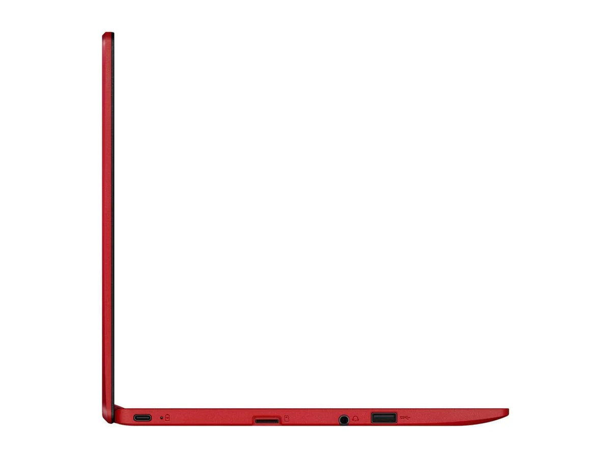 Chromebook Laptop in Red, 12,  Celeron, 32GB Flash Storage, 4GB RAM, C223NA-DH02-RD