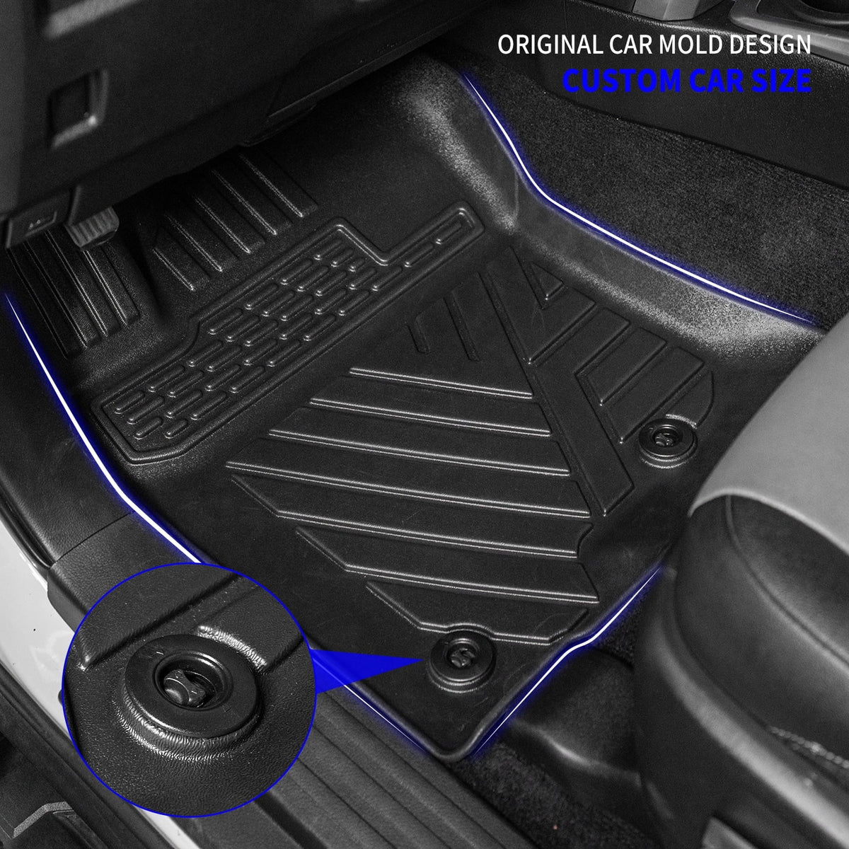Fit 2013-2023  4Runner 7 Seats Floor Mats Trunk Mat Cargo Mat Cargo Liner Accessories